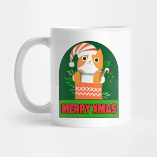 Christmas Cat Lover Christmas Shirt Mug